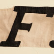Flag Fragment of Company F of the 1st Regiment USRC
