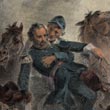 Battle At Wilson's Creek, MO. Death of General Lyon