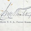 Military Pass Granting J.R. Meeker Permission to Pass Beyond the Limits of St. Louis City
