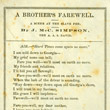 "A Brother&rsquo;s Farewell" and "No, Master, Never"