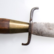 Knife and Sheath, Possibly of Benjamin Bradley, C.S.A.