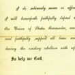 Loyalty Oath of John Waddell
