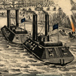 Bombardment of Island "Number Ten" in the Mississippi River