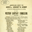 &ldquo;Articles Sent To Gen&rsquo;l Grant&rsquo;s Army&rdquo;