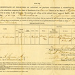 Certificate of Exemption Issued to John Richardson for Hiring a Substitute