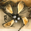 Confederate Hair Wreath